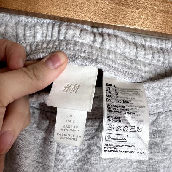 H&M Gray Jogger Sweatpants - Picture 4 of 5